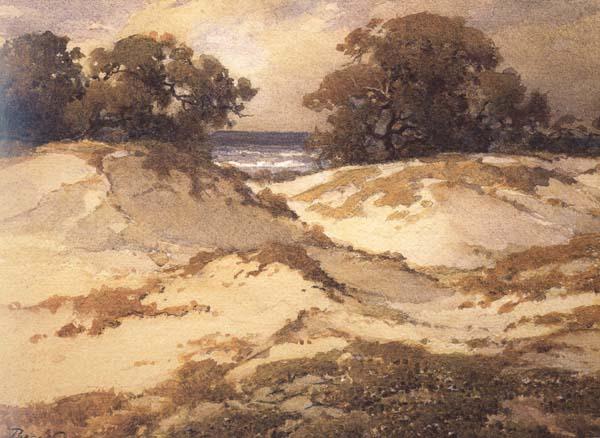 Percy Gray Antumn Dunes (mk42) oil painting image